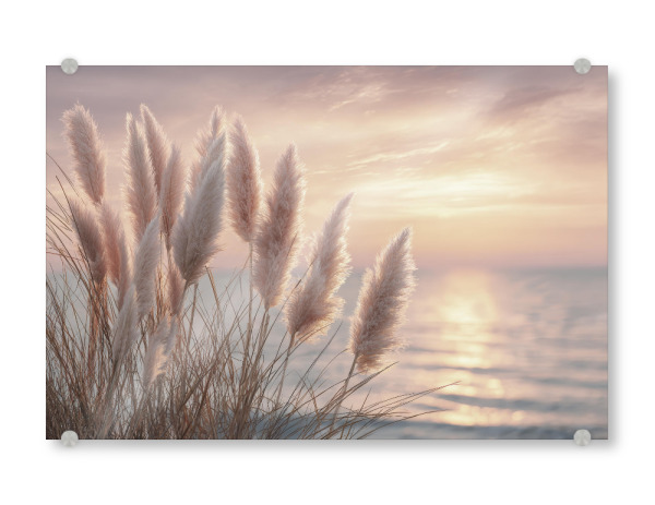 Acrylglasbild "Im Gold der letzten Stunde" artboxONE - Natur,Reise / Strand und Meer