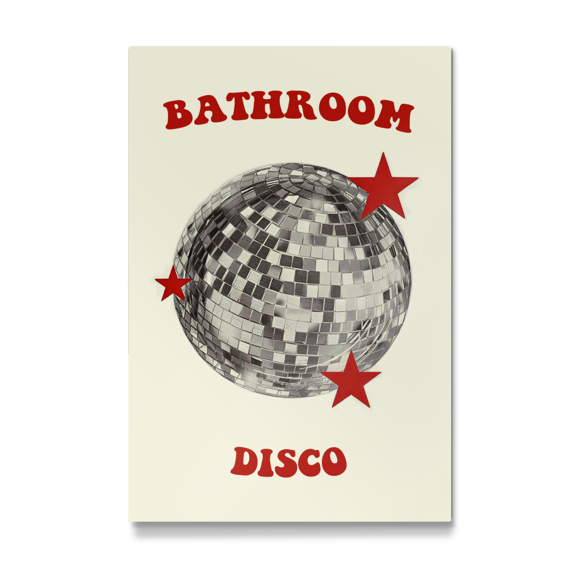 Galerie-Print "Dieses Badezimmer dient zum Tanzen" 30x20 cm artboxONE