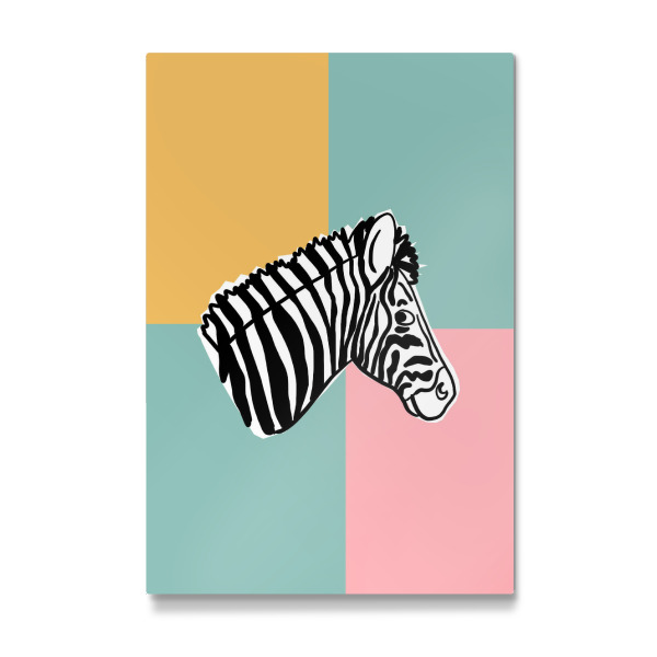 Galerie-Print "Bunte Zebra" 30x20 cm artboxONE