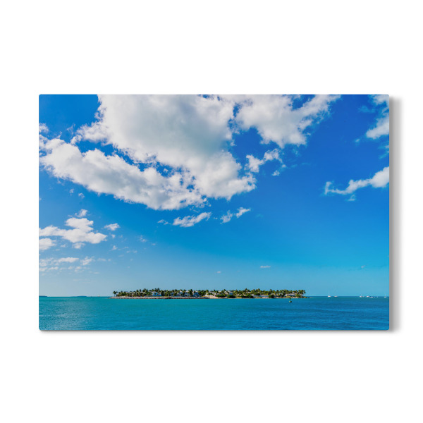 Galerie-Print "Insel auf dem Meer" 75x50 cm artboxONE