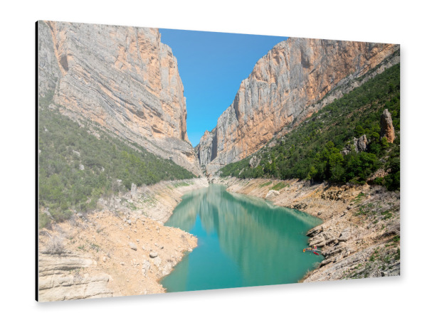 Alu-Dibond "Großer Canyon in Spanien" 75x50 cm artboxONE
