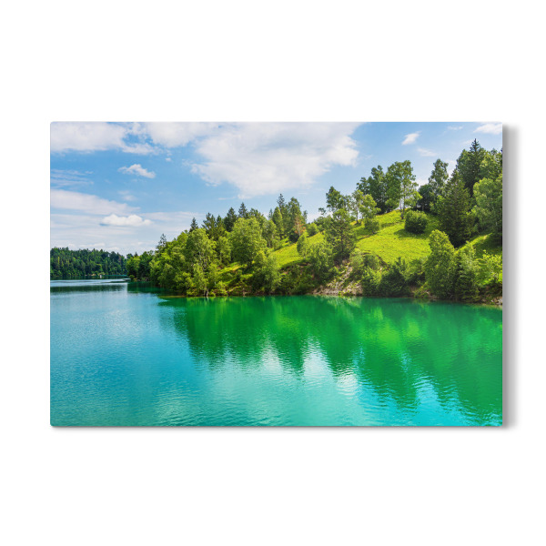 Galerie-Print "Landschaft am Forggensee" 75x50 cm artboxONE