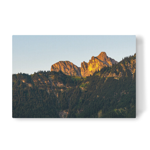 Leinwandbild "Allgäuer Alpen am Morgen" artboxONE - Natur,Reise