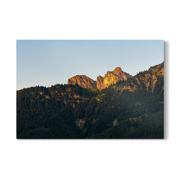 Galerie-Print "Allgäuer Alpen am Morgen" 75x50 cm artboxONE