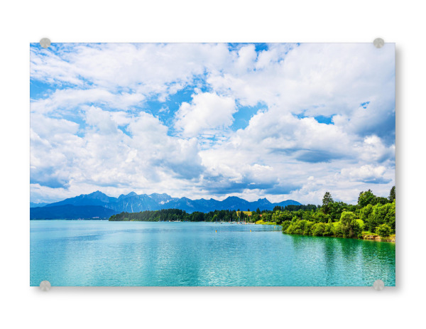 Acrylglasbild "Forggensee bei Füssen" artboxONE - Natur,Reise