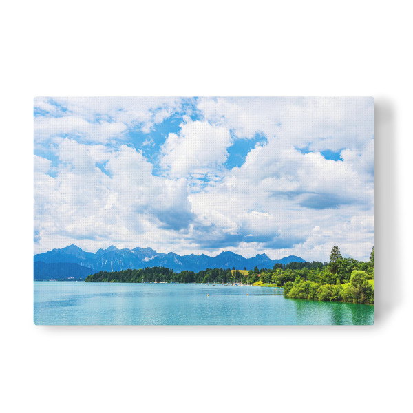 Leinwandbild "Forggensee bei Füssen" artboxONE - Natur,Reise