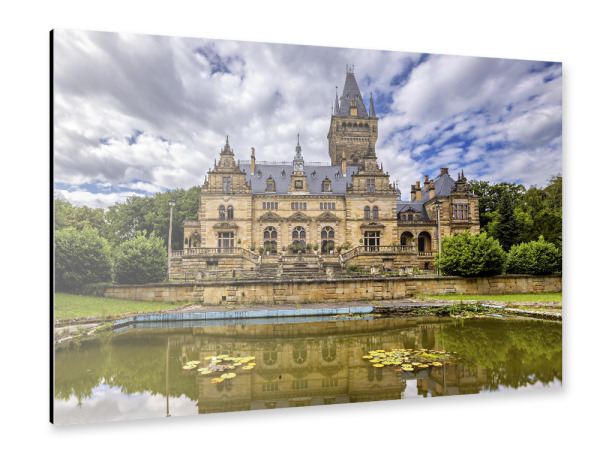 Alu-Dibond "Schloss Hummelshain" 75x50 cm artboxONE