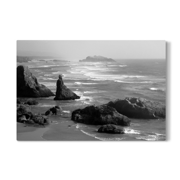 Galerie-Print "Wild Beach at Oregon" 75x50 cm artboxONE
