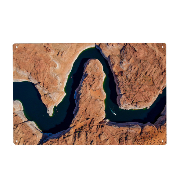 Metall Poster "River in Arizona, United States" artboxONE - Natur