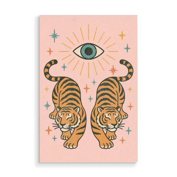 Holzbild "Magic Eye" artboxONE - Tiere,Für Mama