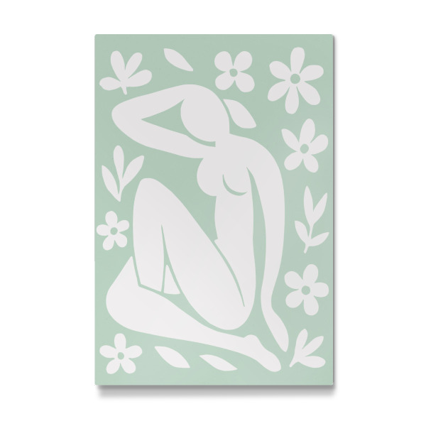 Galerie-Print "Fleur Et Forme (Mint)" 75x50 cm artboxONE