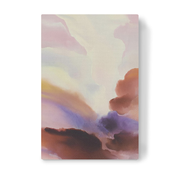 Leinwandbild "Dreamfall (One)" artboxONE - Abstrakt,Für Mama - Wolken,Pastell,Pastelles,Pastellfarben,Dekorativ,Abstrakt,Set