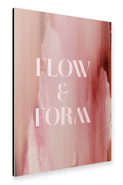 Alu-Dibond "Soft Poems (Flow And Form)" 75x50 cm artboxONE