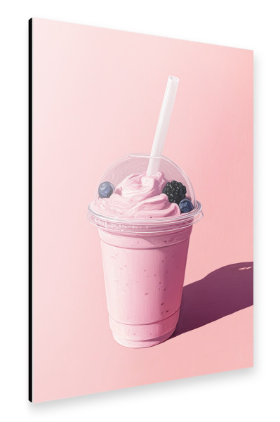 Alu-Dibond "Süßer Sommer Smoothie" 75x50 cm artboxONE