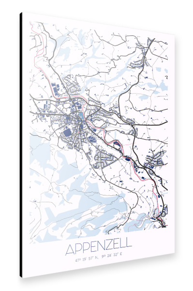 Alu-Dibond "Appenzell Art" 30x20 cm artboxONE