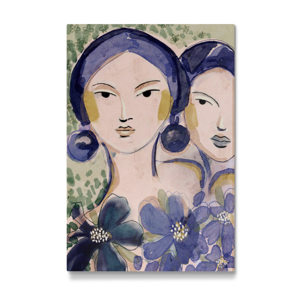 Galerie-Print "Indigo Muse" 75x50 cm artboxONE