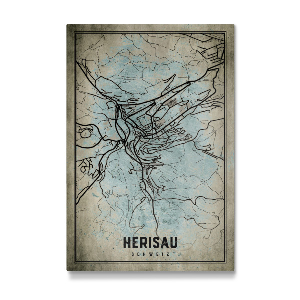 Galerie-Print "Herisau Retro Art" 30x20 cm artboxONE