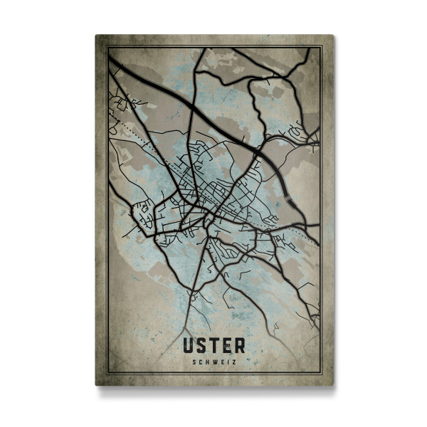 Galerie-Print "Uster Retro Art" 75x50 cm artboxONE