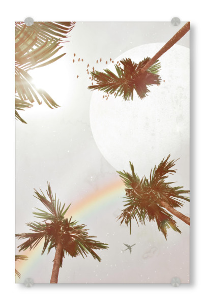 Acrylglasbild "Wenn das Fernweh zieht" artboxONE - Natur,Reise