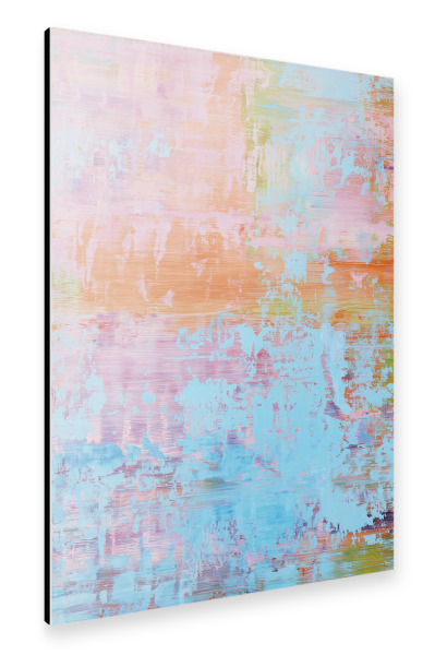 Alu-Dibond "Sanfter Flächen Kontrast" 75x50 cm artboxONE