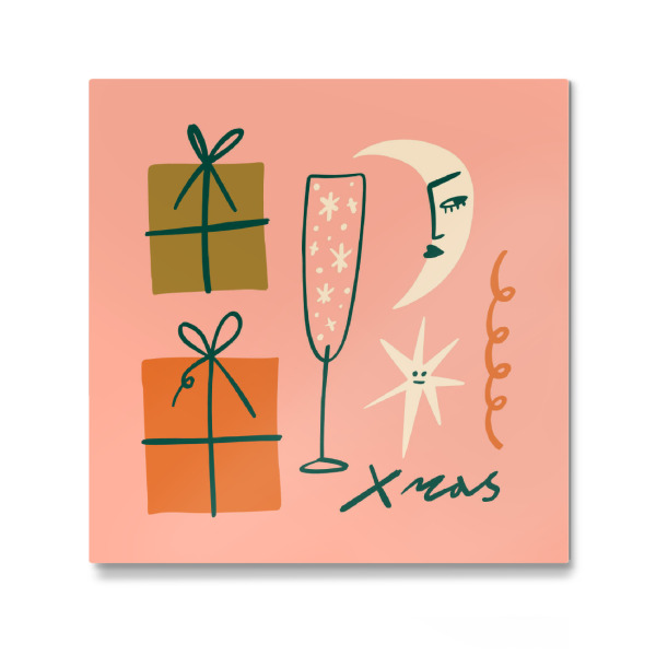 Galerie-Print "Happy Christmas (11)" 30x30 cm artboxONE