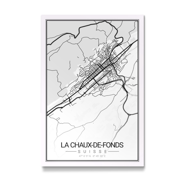 Galerie-Print "La Chaux-de-Fonds Art" 30x20 cm artboxONE