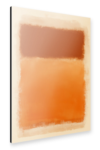 Alu-Dibond "Harmonische Farbfelder" 30x20 cm artboxONE