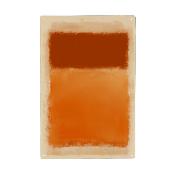 Holzbild "Harmonische Farbfelder" artboxONE - Natur,Abstrakt,Architektur