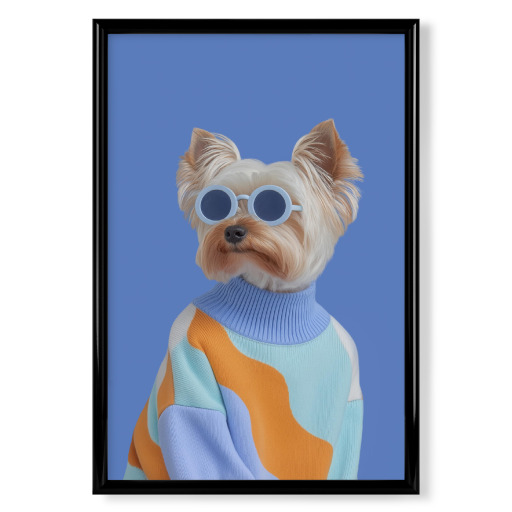 Stylish Yorkie Charm