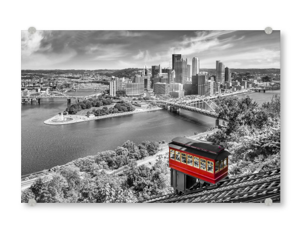 Acrylglasbild "Duquesne Incline Pittsburgh" artboxONE - Architektur,Reise / Länder,Städte / Weitere