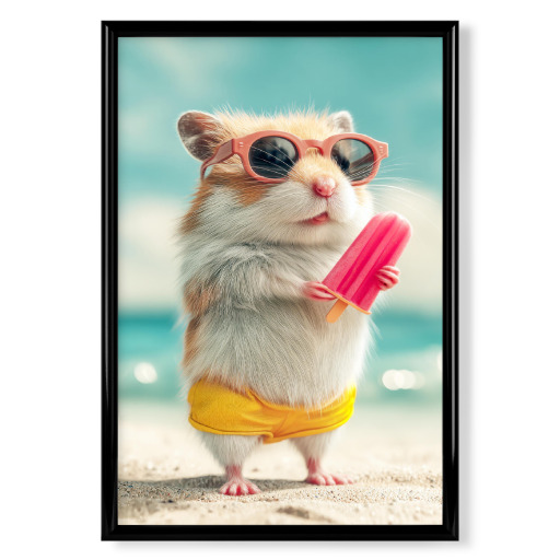 Hamster am Strand Hamster am Strand