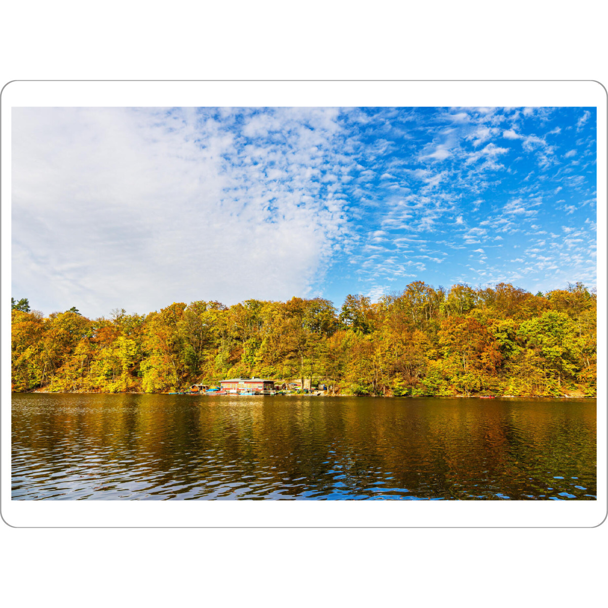 Tischset "Ufer des Sees Schmaler Luzin" artboxONE - Natur,Reise