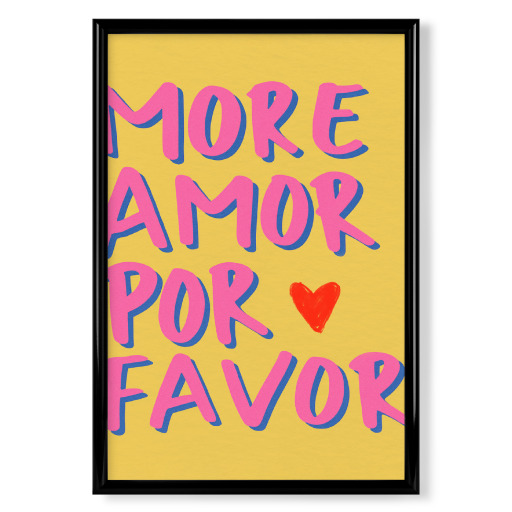 More Amore Por Favor Love Quote