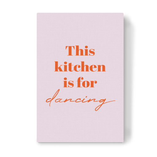 This Kitchen is for dancing people