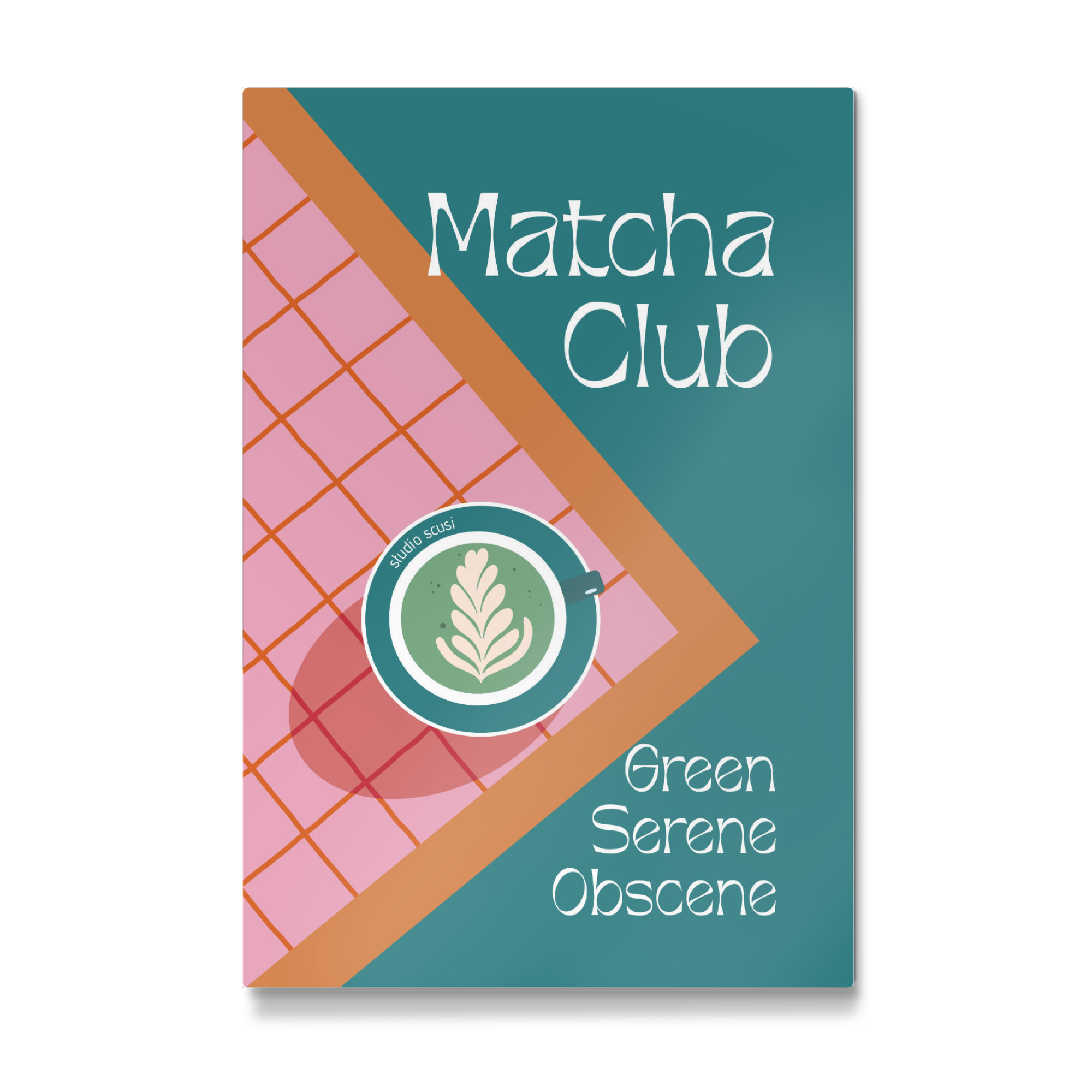 Galerie-Print "Matcha Club - Green" 75x50 cm artboxONE