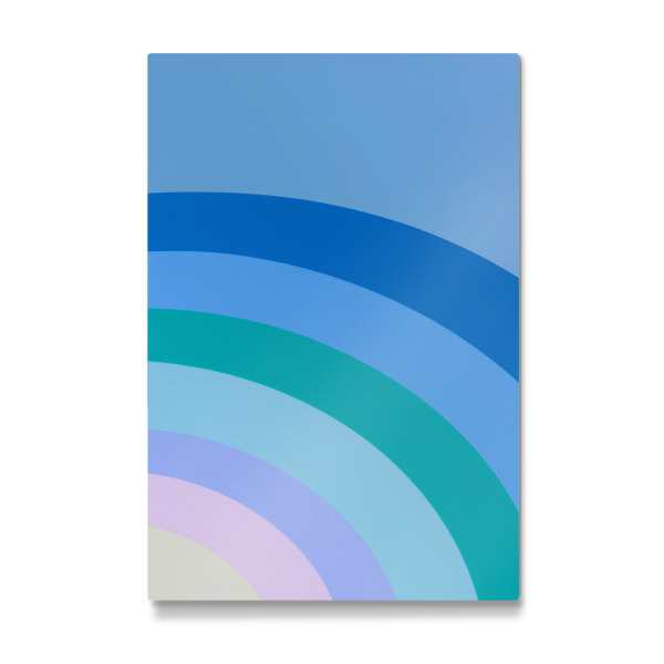 Galerie-Print "Regenbogen Farbverlauf" 75x50 cm artboxONE