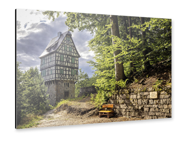 Alu-Dibond "Der Herzogstuhl" 75x50 cm artboxONE