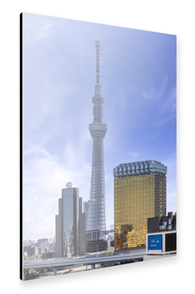 Alu-Dibond "Tokyo Skytree Impression" 75x50 cm artboxONE