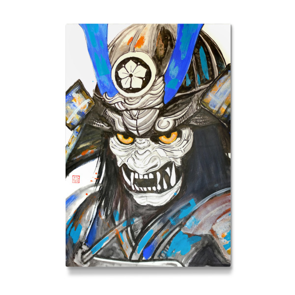 Galerie-Print "Affe Samurai" 75x50 cm artboxONE