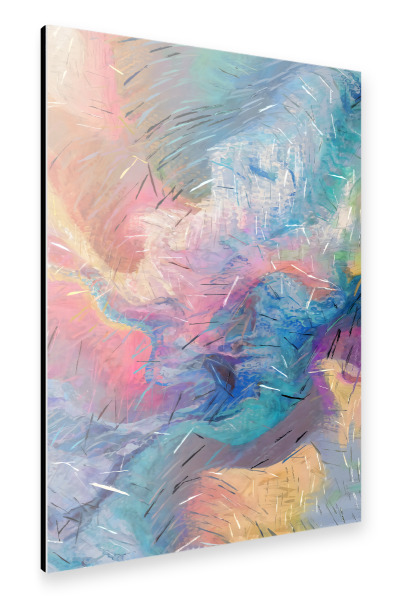 Alu-Dibond "Soul-Driven Abstraction" 75x50 cm artboxONE