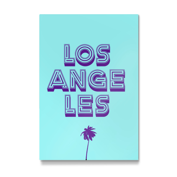 Galerie-Print "LA Typo" 30x20 cm artboxONE