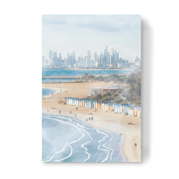 Leinwandbild "Melbourne Brighton Beach" artboxONE - Reise,Städte / Sydney