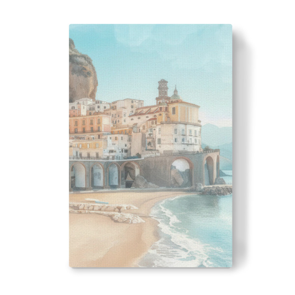 Leinwandbild "Amalfiküste Italien" artboxONE - Reise,Städte / Rom