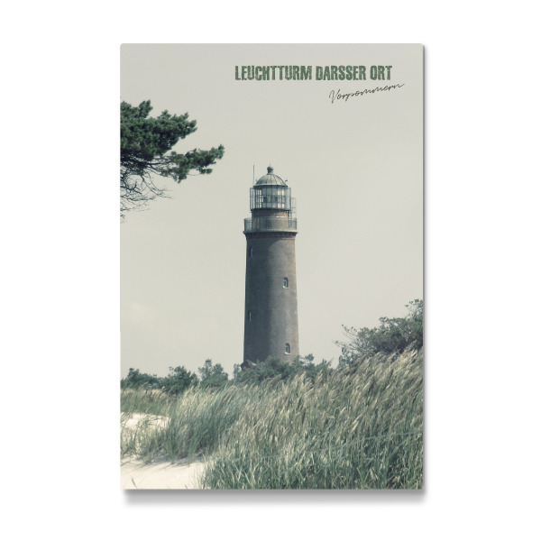 Galerie-Print "Leuchtturm Darßer Ort vintage" 30x20 cm artboxONE