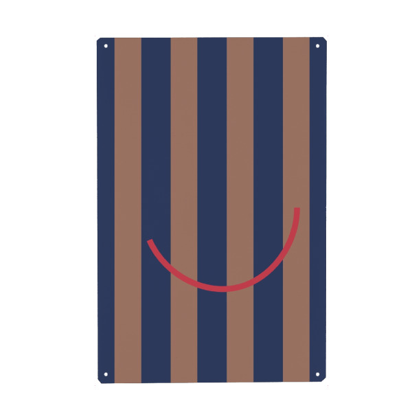 Holzbild "Smile in autumn" artboxONE - Abstrakt,Liebe,Fashion