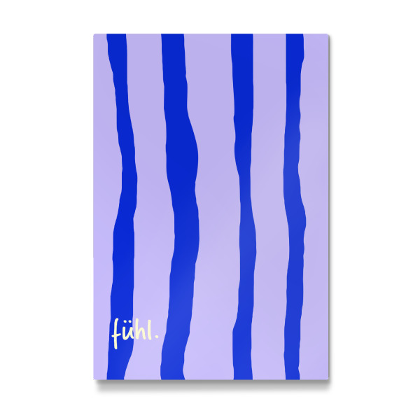 Galerie-Print "Fühl - bunte Illustration" 75x50 cm artboxONE