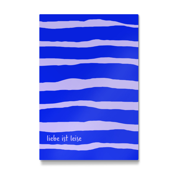 Galerie-Print "Liebe ist leise" 75x50 cm artboxONE