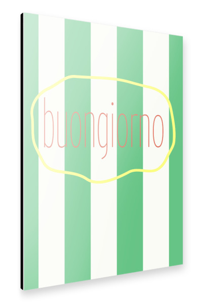Alu-Dibond "Bella Italia" 30x20 cm artboxONE