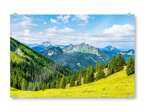 Acrylglasbild "Alpen bei Pfronten" artboxONE - Natur,Reise