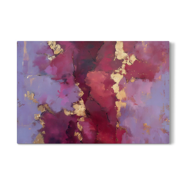 Galerie-Print "Abstrakte Fliederharmonie" 75x50 cm artboxONE